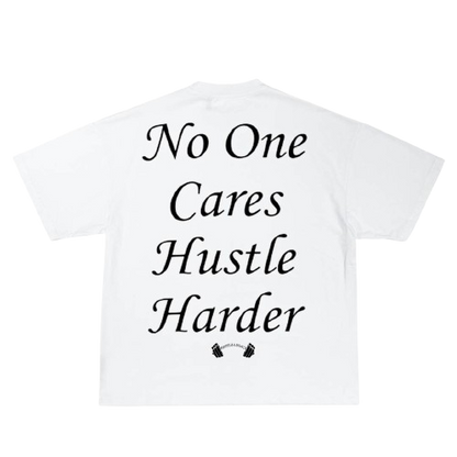 The Hustle Tee -  WHITE